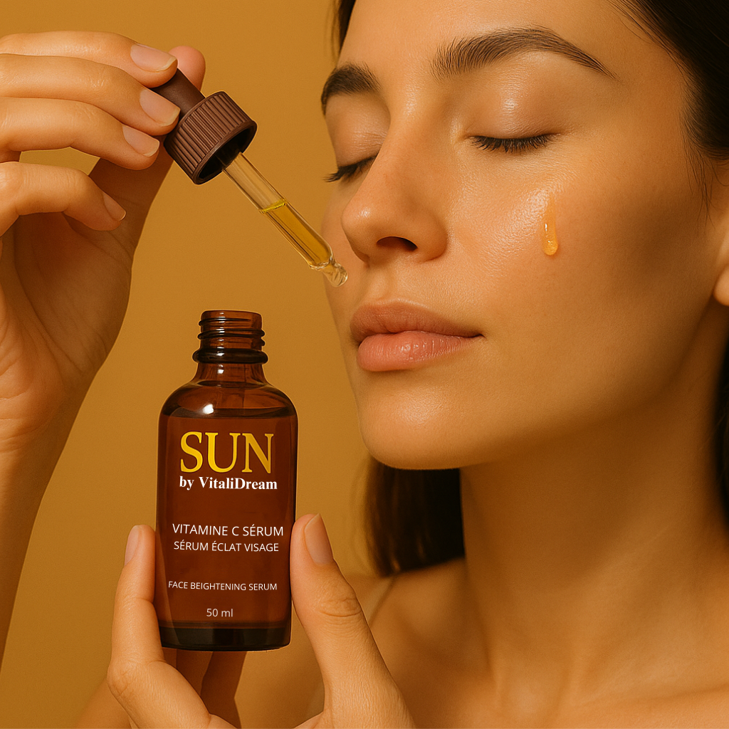 Sérum visage éclat & vitamine C – Sun by VitaliDream™